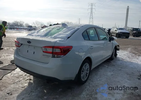 2017 Subaru Impreza 2.0I Premium из США, поврежденный, VIN 4S3GKAD66H3607334
